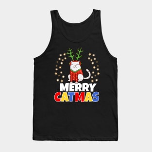 Merry Catmas Tank Top